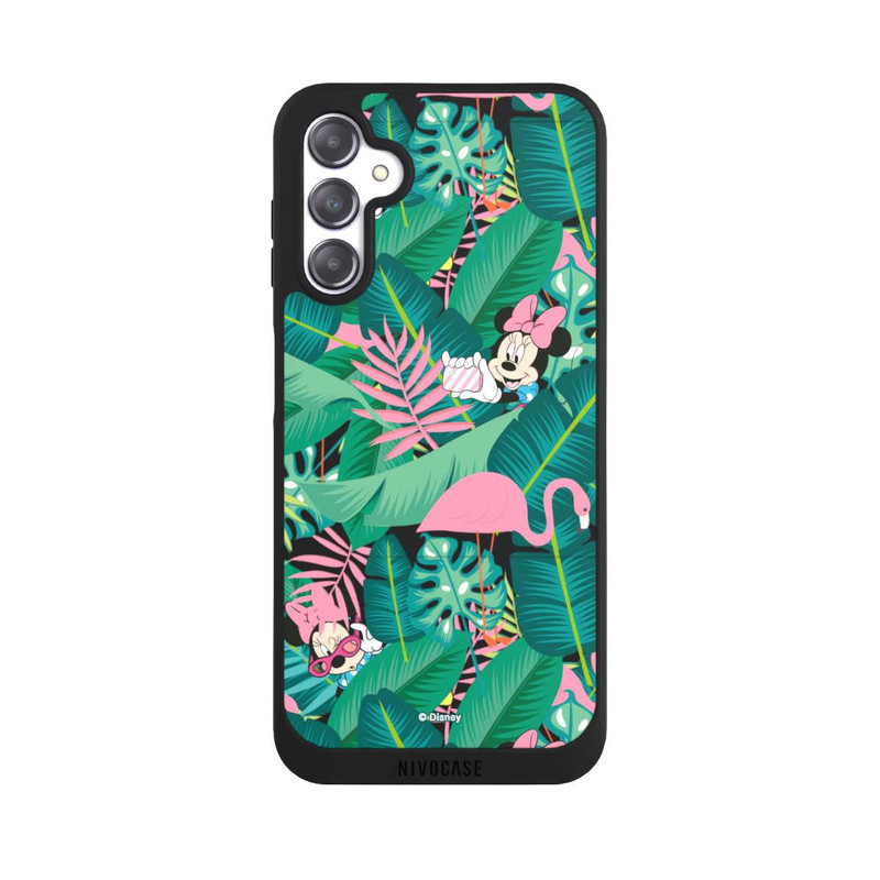 Galaxy A14 5G NIVOpure Minnie Summer Palm Leaves Transparent