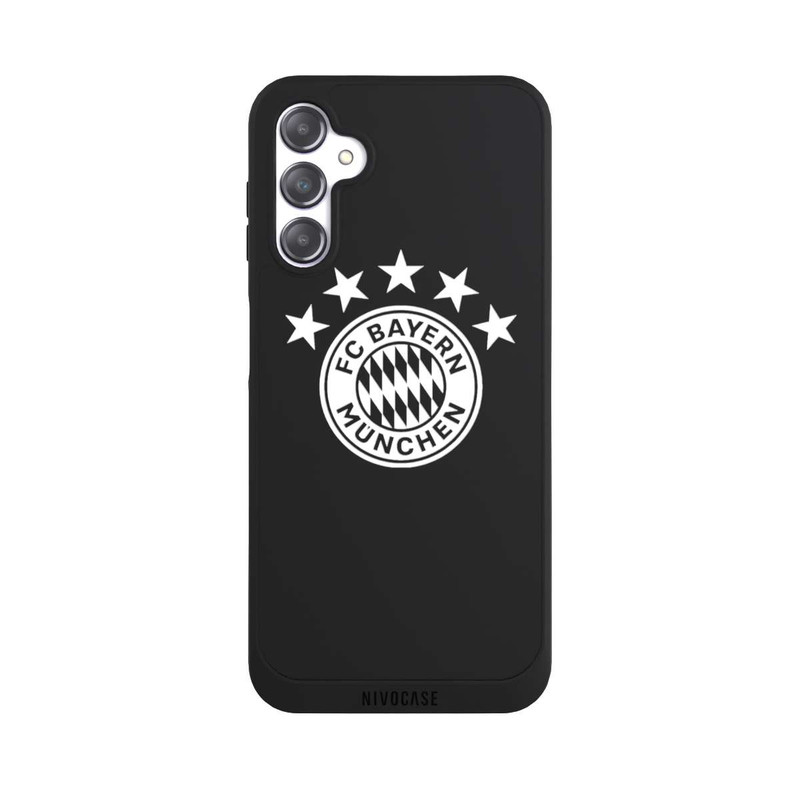 Galaxy A14 5G NIVOpure FCB Logo plain with stars - transparent
