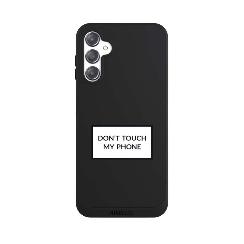 Galaxy A14 5G NIVOpure Do Not Touch My Phone Transparent