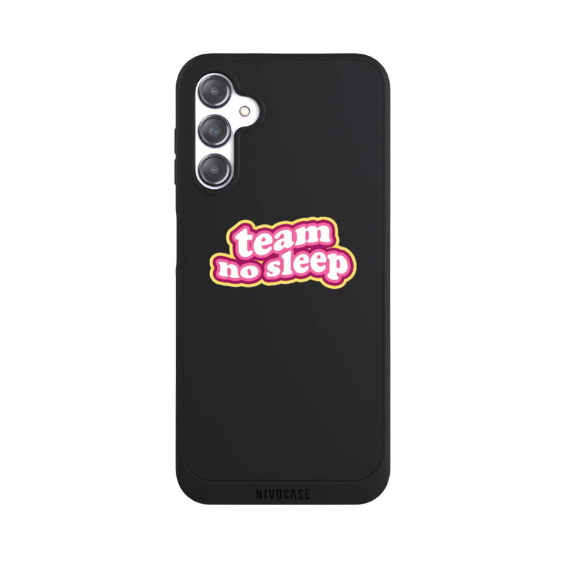 Galaxy A14 5G NIVOpure Team No Sleep 70s Transparent