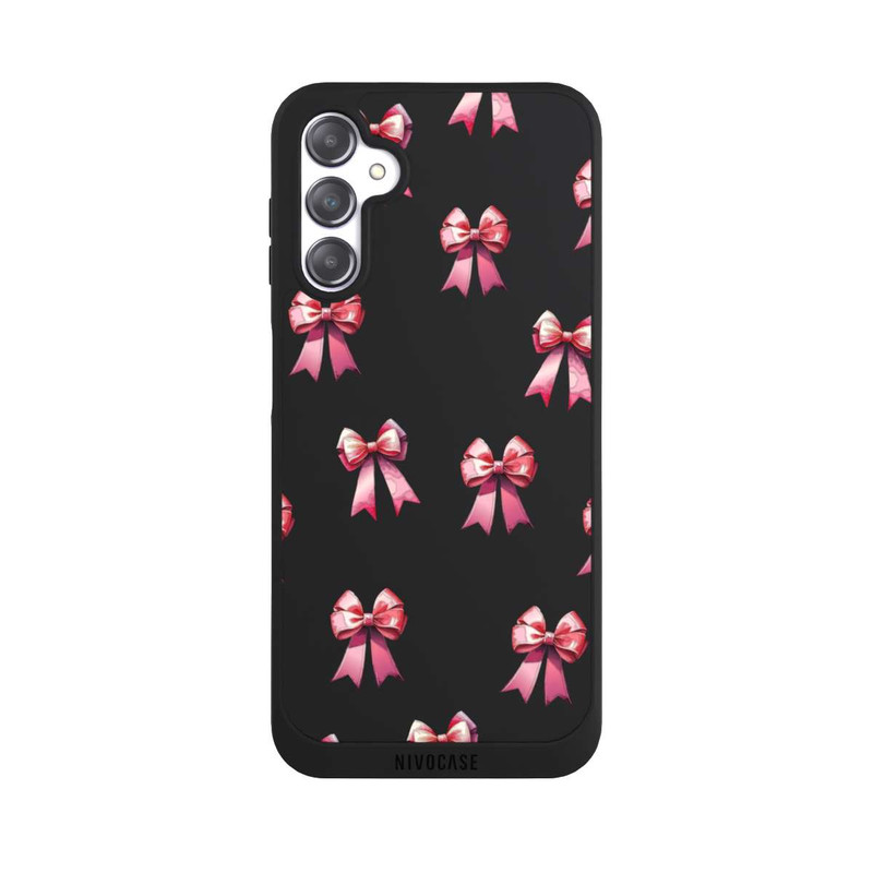 Galaxy A14 5G NIVOpure Schleifen Muster Aquarell Pink