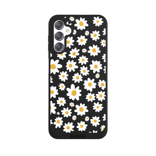 Samsung Galaxy A14 5G NIVOpure Daisy Flower Seamless Pattern Transparent