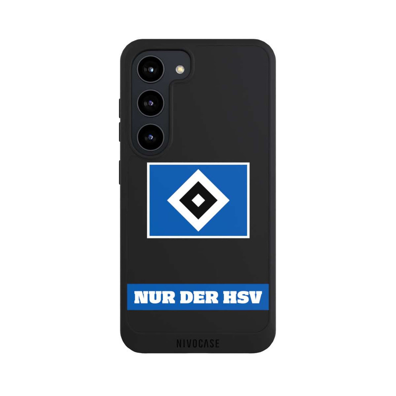 Galaxy S23 NIVOpure Nur der HSV Blau - ohne Hintergrund