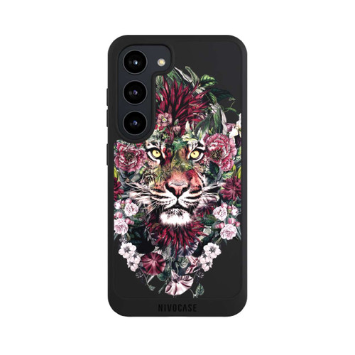 Samsung Galaxy S23 NIVOpure Floral Tiger transparent