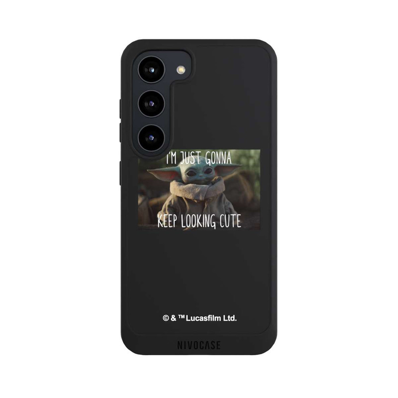 Galaxy S23 NIVOpure Star Wars The Child Cute Transparent