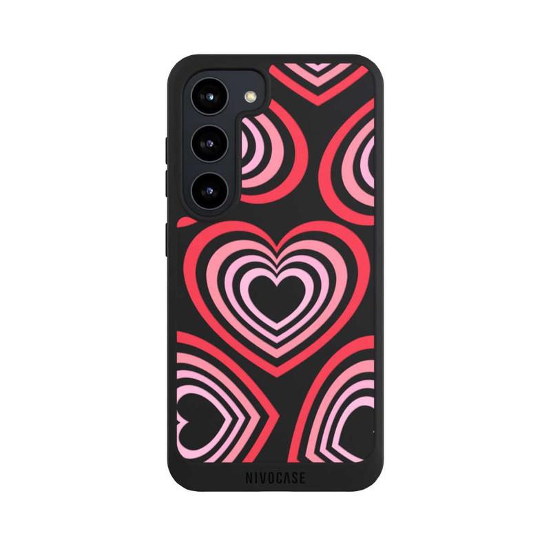 Galaxy S23 NIVOpure Hearts Transparent