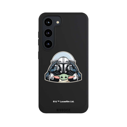 Samsung Galaxy S23 NIVOpure Mando et Grogu Transparent