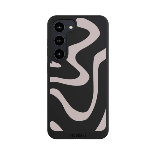 Samsung Galaxy S23 NIVOpure Linien Wellig Transparent