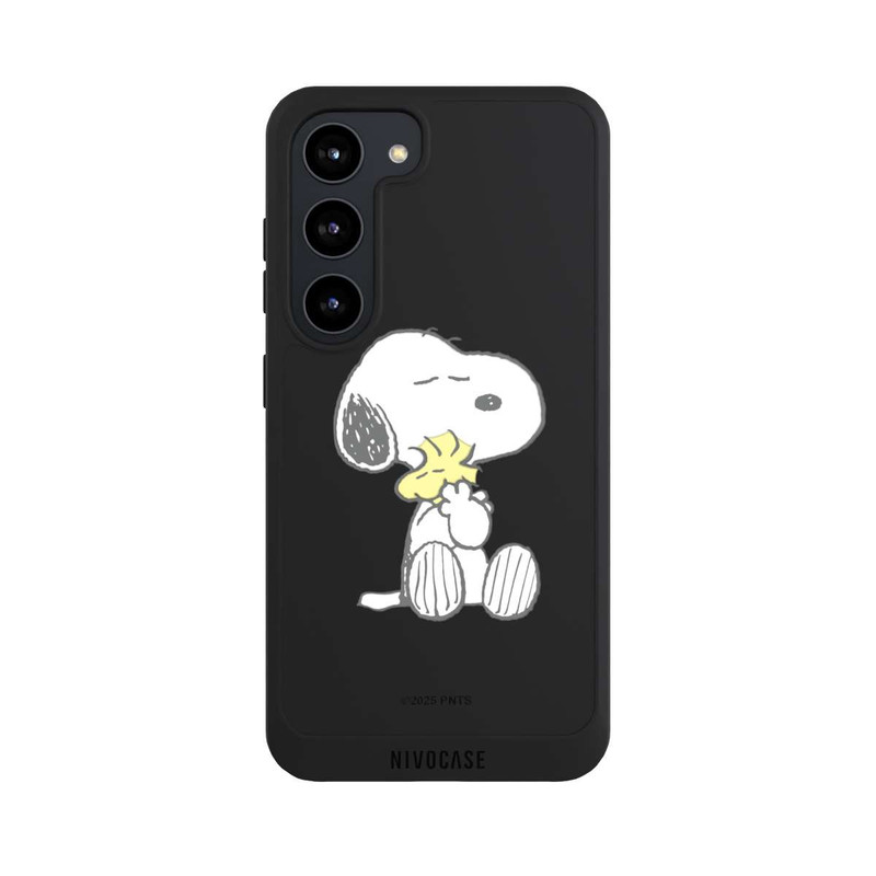 Galaxy S23 NIVOpure Snoopy And Woodstock Cuddling transparent