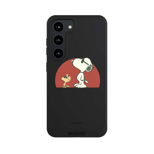 Samsung Galaxy S23 NIVOpure Snoopy Woodstock Far Out transparent