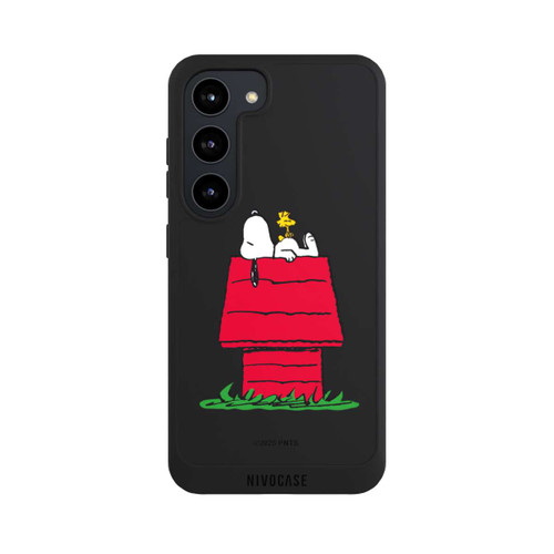 Samsung Galaxy S23 NIVOpure Snoopy and Woodstock Classic transparent