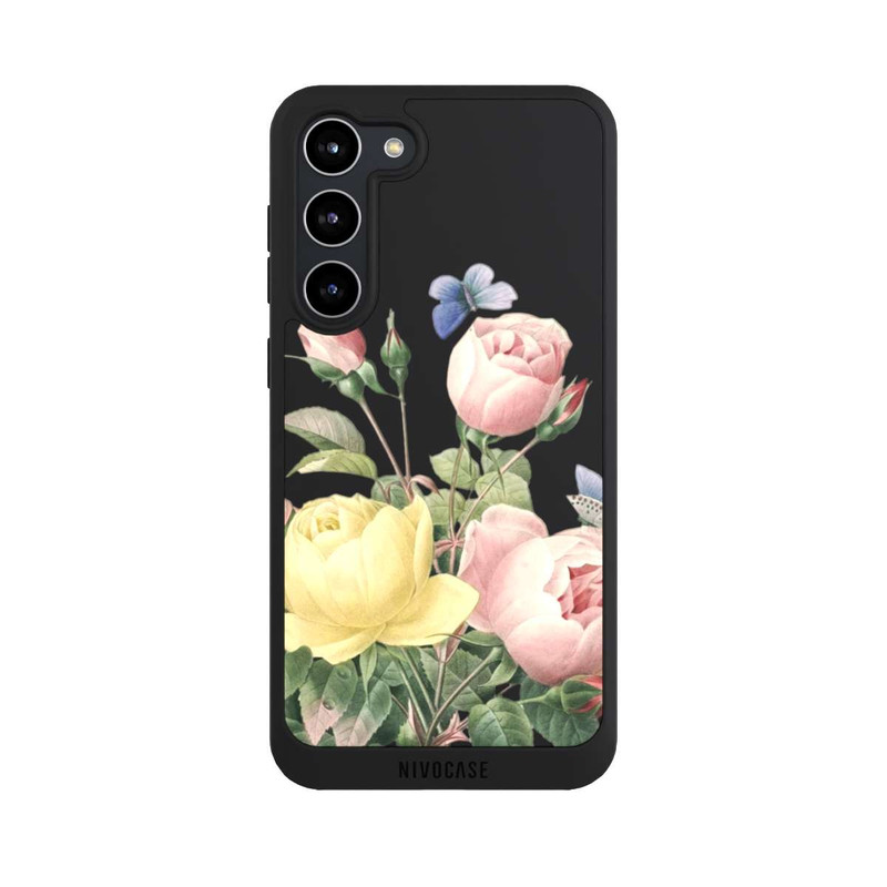 Galaxy S23 + NIVOpure Pastel Roses transparent