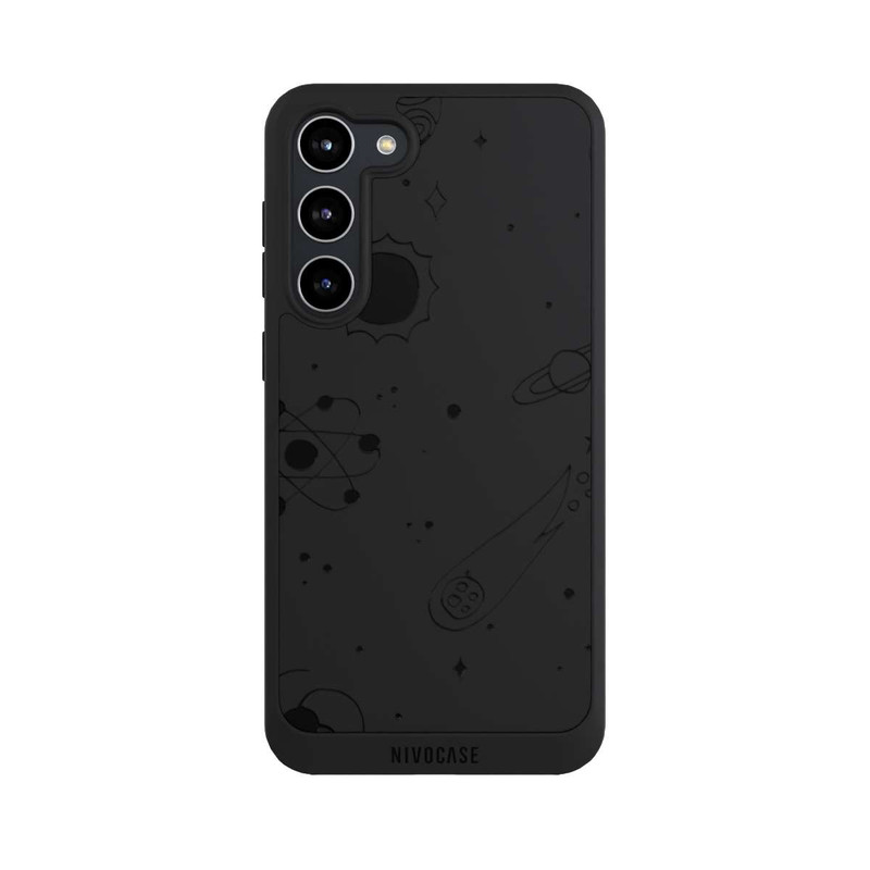 Galaxy S23 + NIVOpure Black Galaxy transparent