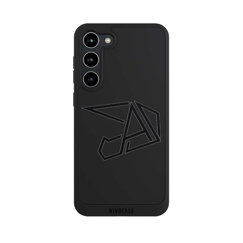 Galaxy S23 + NIVOpure Logo schwarz transparent