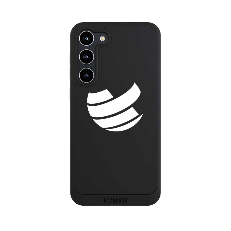 Galaxy S23 + NIVOpure Icon Weiß Transparent