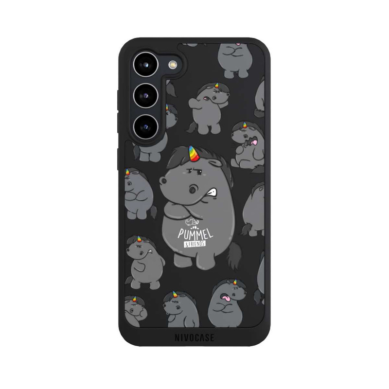 Galaxy S23 + NIVOpure Grummel Allover Transparent