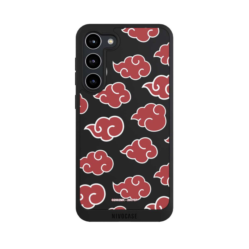 Galaxy S23 + NIVOpure Akatsuki Pattern Transparent