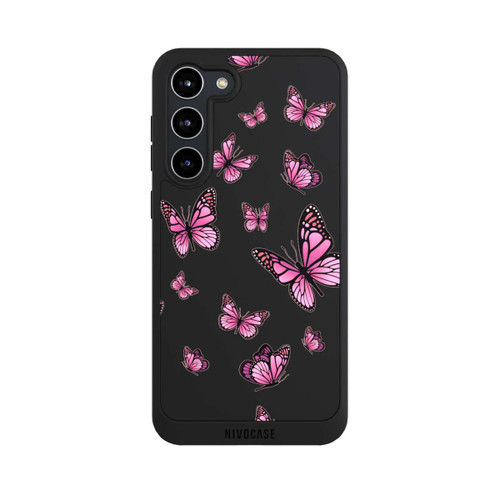 Samsung Galaxy S23+ NIVOpure Butterflies pink