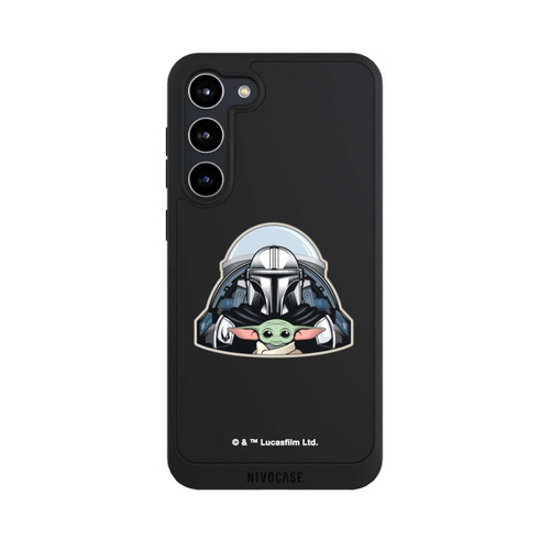 Samsung Galaxy S23+ NIVOpure Mando and Grogu Transparent
