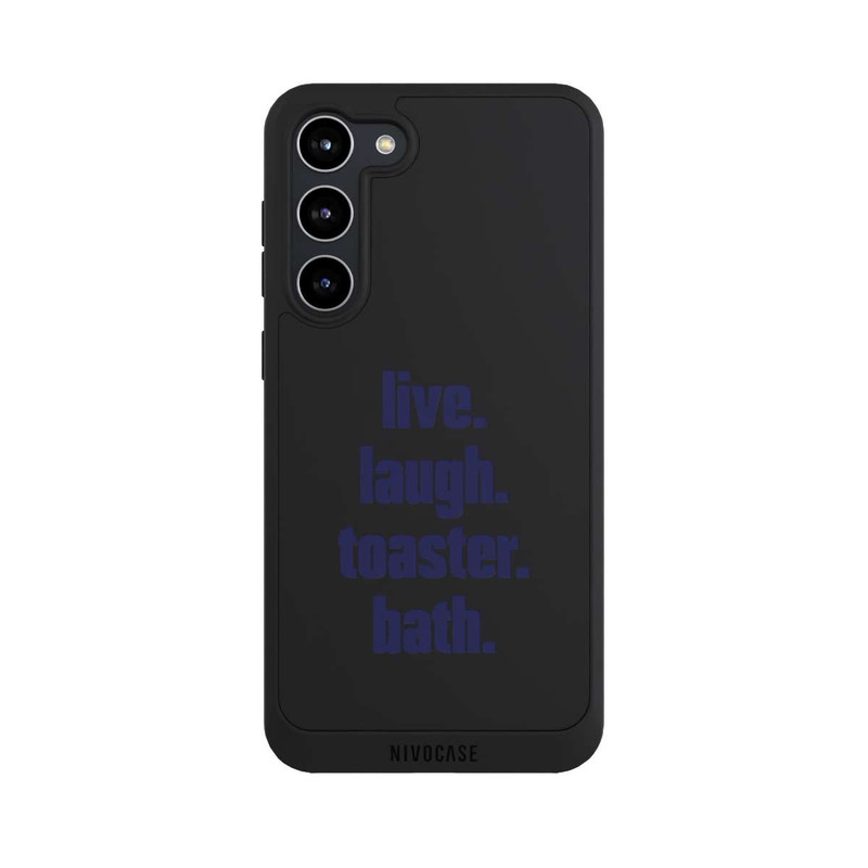 Galaxy S23 + NIVOpure Live. Laugh. Toaster. Bath.