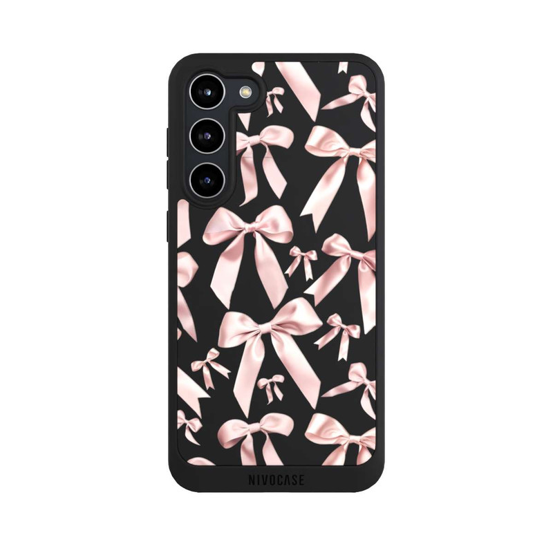 Galaxy S23 + NIVOpure Noeuds en Satin Rose