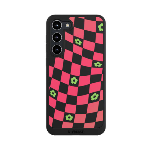 Samsung Galaxy S23+ NIVOpure Gänseblümchen Kariert