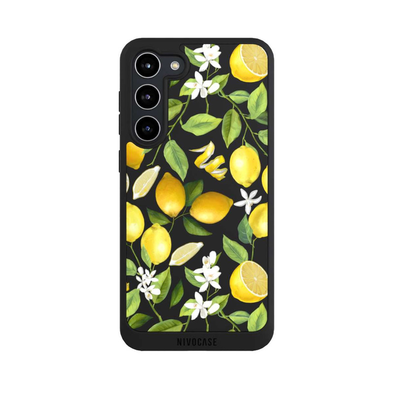 Galaxy S23 + NIVOpure Lemon Summer Wallpaper Transparent