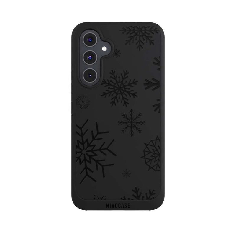 Galaxy A54 5G NIVOpure Flocons de Neige Bleus sans Fond