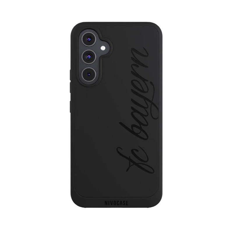 Galaxy A54 5G NIVOpure Black FCB Girlmotiv - transparent