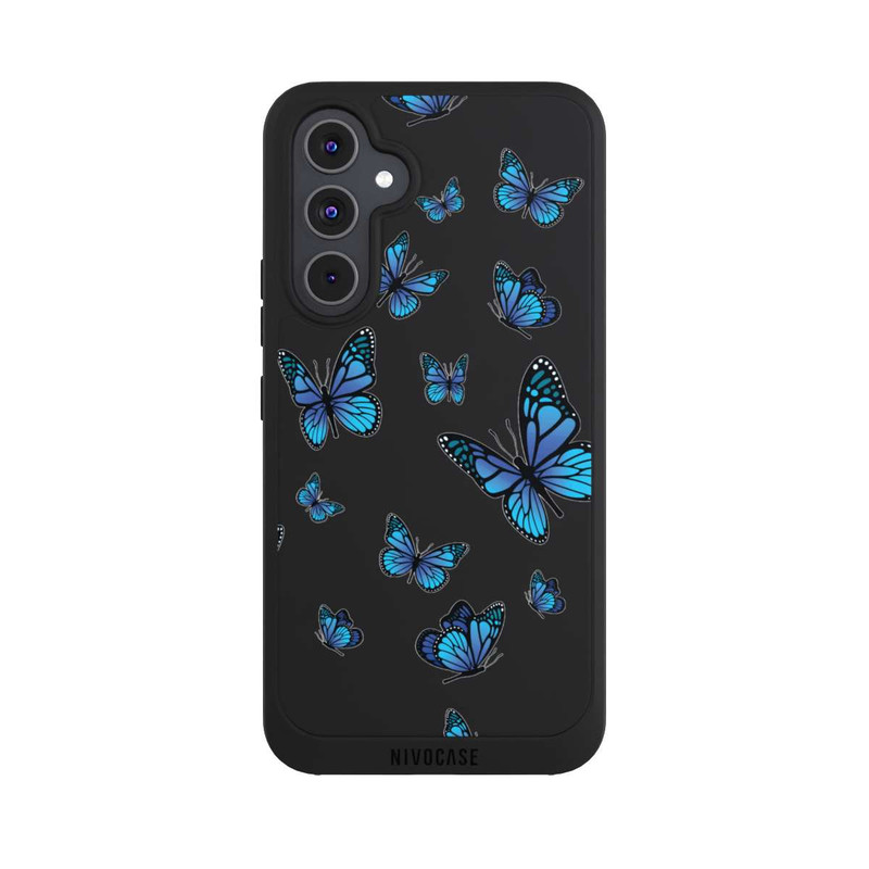 Galaxy A54 5G NIVOpure Schmetterlingmuster Transparent