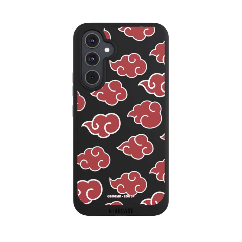 Galaxy A54 5G NIVOpure Akatsuki Pattern Transparent