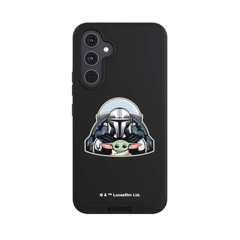 Galaxy A54 5G NIVOpure Mando et Grogu Transparent