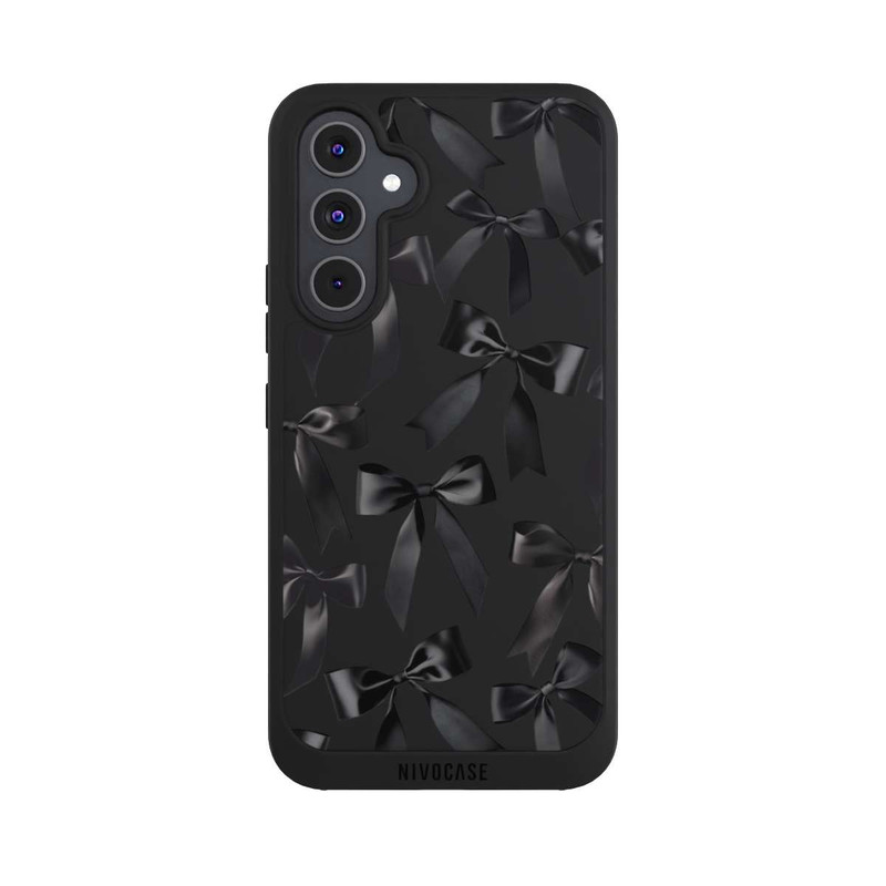 Galaxy A54 5G NIVOpure Schwarze Satinschleifen