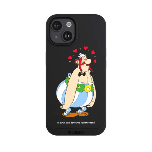 Apple iPhone 15 NIVOpure Obélix Amoureux Transparent