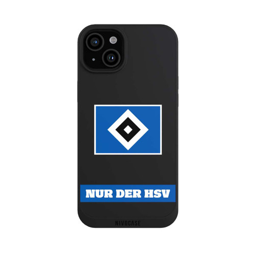 Apple iPhone 15 Plus NIVOpure Nur der HSV Blau - ohne Hintergrund