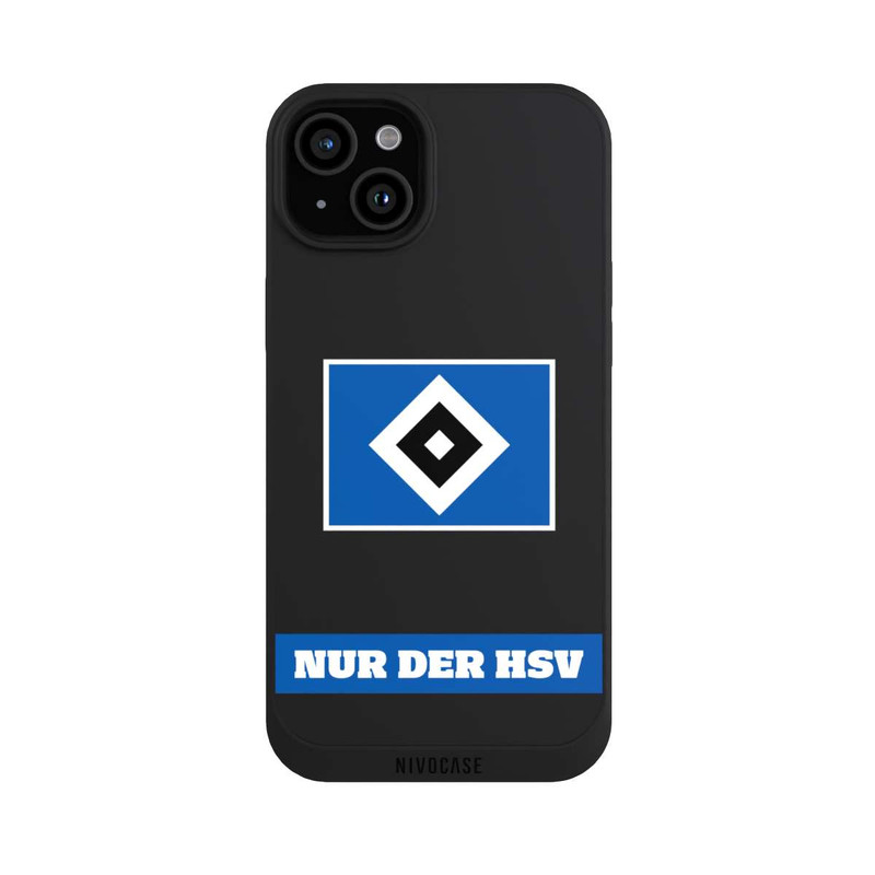 iPhone 15 Plus NIVOpure Nur der HSV bleu - sans fond
