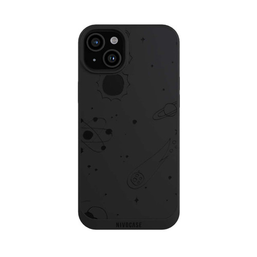 Apple iPhone 15 Plus NIVOpure Galaxie noire sans fond