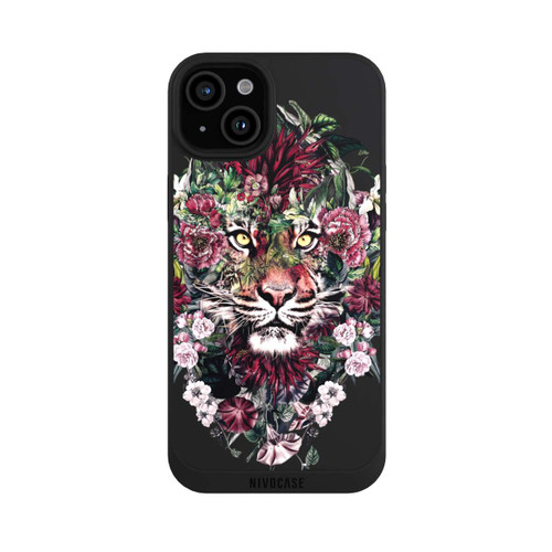 Apple iPhone 15 Plus NIVOpure Tigre floral sans fond