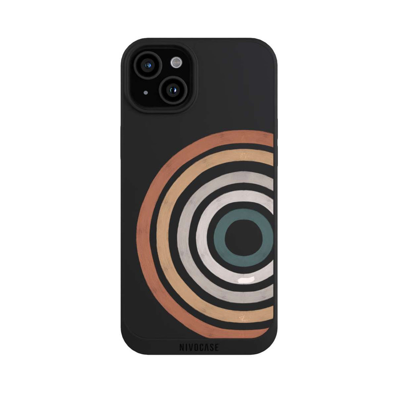 iPhone 15 Plus NIVOpure Vintage Regenbogen