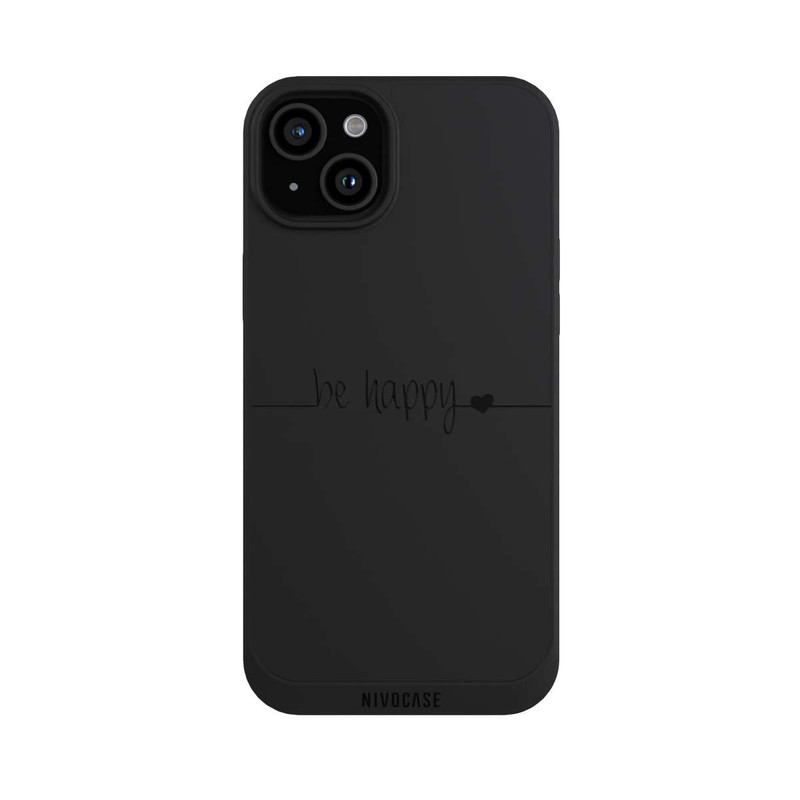 iPhone 15 Plus NIVOpure be happy transparent
