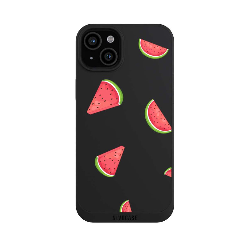 iPhone 15 Plus NIVOpure Watermelon transparent
