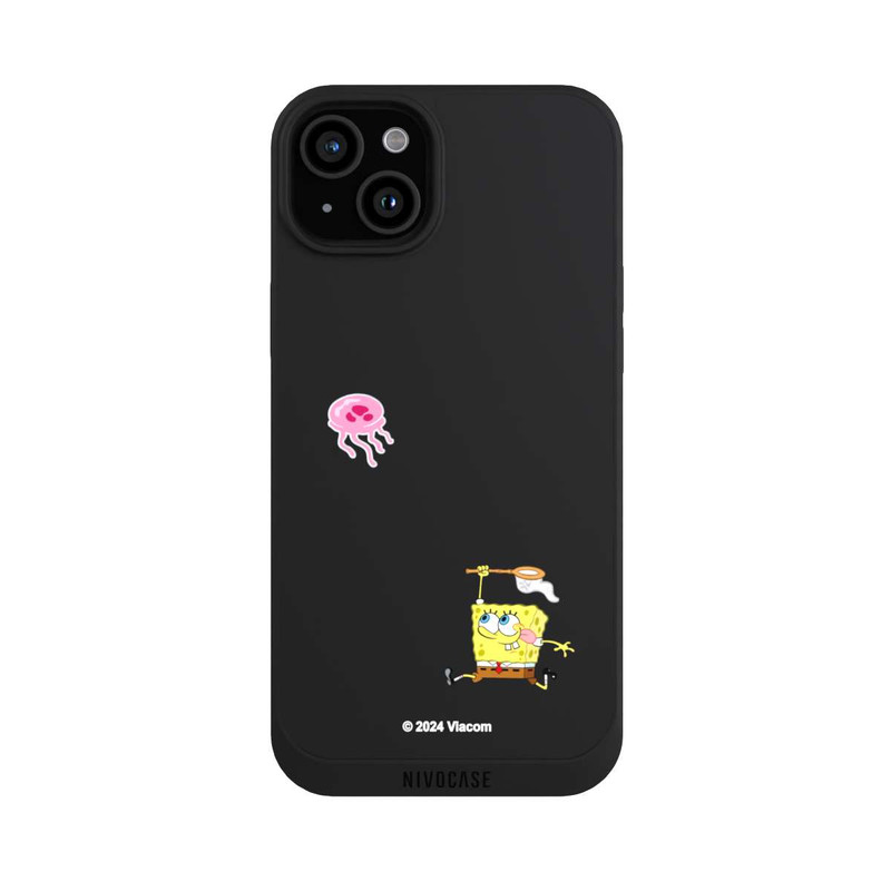 iPhone 15 Plus NIVOpure Bob l'éponge Prise de Méduses