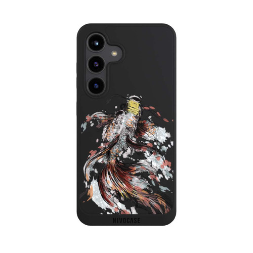 Samsung Galaxy S24 NIVOpure Koi (Watercolor) transparent