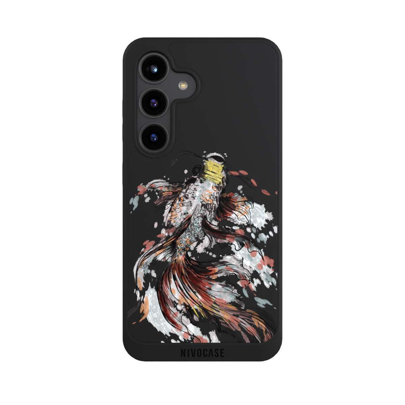 Galaxy S24 NIVOpure Koi (Qquarelle) sans Fond