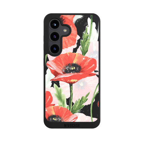 Samsung Galaxy S24 NIVOpure Üppige Mohnblüten Wiese