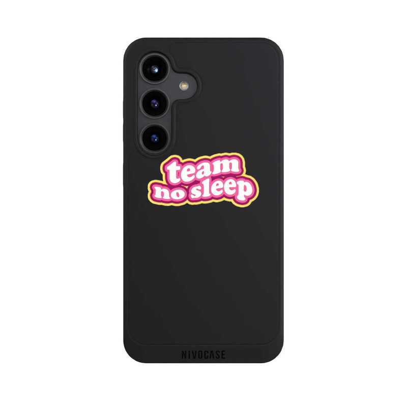 Galaxy S24 NIVOpure Team No Sleep 70s Transparent