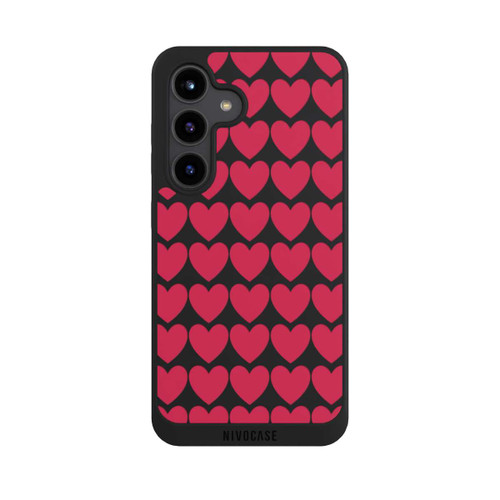 Samsung Galaxy S24 NIVOpure Viva Magenta Hearts