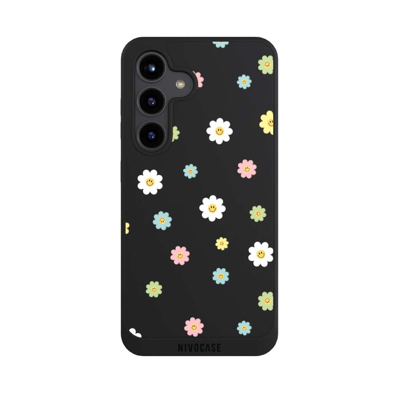 Galaxy S24 NIVOpure Flower Power Petit Transparent
