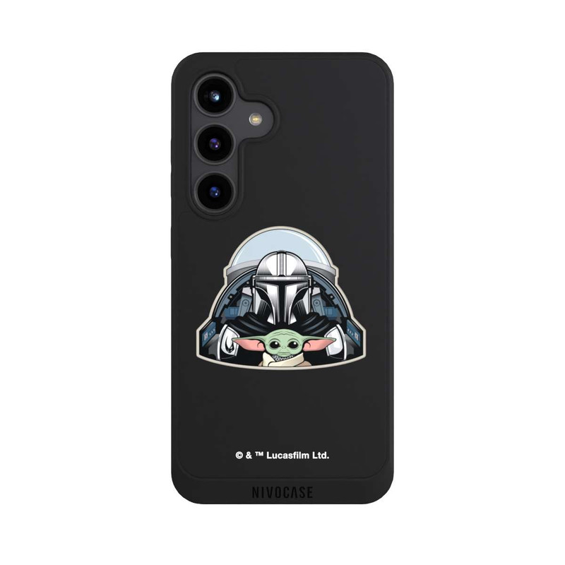 Galaxy S24 NIVOpure Mando und Grogu Transparent