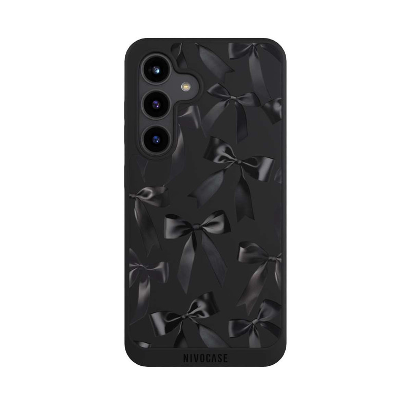 Galaxy S24 NIVOpure Noeud en Satin Noir